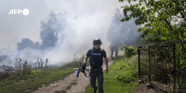 Ukraine: Ein Jahr beispielloser AFP-Berichterstattung